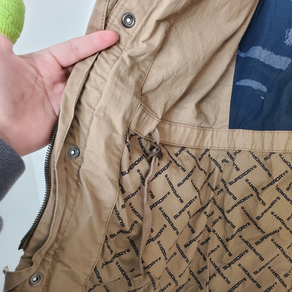 Super Dry Utility Jacket Size Medium - image 4